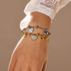 316L Stainless Steel Heart Charm Bracelet with Crystal Accents - Image 32