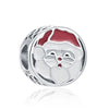 Silver Charms Santa Claus Reindeer Christmas Tree Snowman Elk Bead Fit Bracelet Necklace Jewelry - Image 44