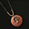 Retro Wooden Collar Decoration Female Jewelry Neck Accessories Clothing Pendant Necklace Sweater Necklace Sweater Chain - Image 8