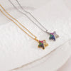Bling Zircon Star Pendant Necklaces for Women Girls Stainless Steel Chain Cute Star Jewelry Gifts for Friends Lover - Image 3