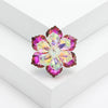 Sparkling Crystal Flower Brooches for Women Unisex Plant Pins Event Party Backpack Gifts Decoration Clothes Accessories - Image 10