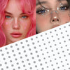 Silvery Fake Lip Eyebrow Ear Stickers Non Piercied Earring Studs Teens Hip hop Fake Nose Nails Ring Body Belly Button Jewelry - Image 2