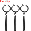 Boniskiss Zorro Earrings for Men Dangle Earrings Ring Stainless Steel Roronoa Anime Cosplay for Men Desirable Gift - Image 12