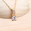 Silver Bridal Jewelry Sets For Women White Zircon Gold Color Wedding Necklace Pendant Stones Earrings Rings Bracelets Set - Image 4