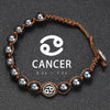 Hand Knitted 12 Zodiac Bracelets Hematite Stainless Steel Leo Libra Bracelet Couples Friendship Gifts Bracelets Jewelry - Image 11