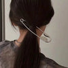 Simple Big Size Brooch Pin Women Hair Clip Brooch Buckles Jeans Fixed Suit Clothing Waist Clip Lady Waist Tighting Pins Jewelry - Image 2