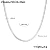 Y Shaped Pendant Necklace with Stainless Steel Chain - Image 10