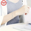 Silver Couple 3mm Snake Chain Bracelet Women Dinner Party Bracelet Jewelry Gift - Image 3