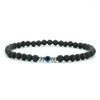Classic Beaded Bracelet Men Apparel Accessories Evil Eyes 4mm Howlite Tiger Eyes Stone Wrap Braslet - Image 14