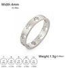 Cute Cat Dog Paw Rings for Women Stainless Steel Gold Color Animal Pet Footprint Ring Jewelry Valentine Gift - Image 7