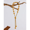 Gold Color Pvd Plated Metal Beads Chain Adjustable Bracelet Bangle Statement Summer Daily Jewelry - Image 4