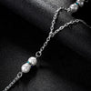 Stonefans Exquisite Pearl  Back Chain Necklace Body Jewelry for Women Sexy Back Chain Bride Wedding Accessories Backless Decor