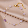 Anklets for Women Stainless Steel Stone Beaded Chain Anklet Summer Beach Accessories Boho Leg Bracelets Jewelry Tobilleras - Image 14