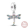 Silver Charm Beads Glowing Luminous Firefly Butterfly Pendant for Bracelet Charm Jewelry - Image 15