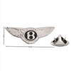 car logo letter B Brooch Lapel Pin men's and women's jewelry clothing backpack Badge Party Gift - Image 6