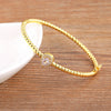 Romantic Heart Bangle Cuff For Women Gold Plated Crystal Zircon Bracelets Jewelry Wedding Party Gift - Image 5