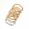 Exaggerated Jewelry Sets Women Color Block Multi Layer Stackable Necklaces Bracelets Elegant Banquet Jewelry Accessories - Image 7