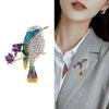 Classic Rhinestones Birds Brooches for Women Unisex Pearls Animals Pins Banquets Party Backpack Gifts Jewelry Accessories - Image 2