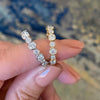 Round Cubic Zircon Promise Rings for Women Novel Accessories Wedding Rings Silver Color/Gold Color Jewelry - Image 2