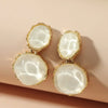 Creative Design Water ripple Resin Women's Earrings Summer Irregular Geometry Candy Color Earrings Jewelry - Image 13
