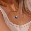 Stainless Steel Oval Bead Chain Necklace in Gold-Tone or Silver-Tone - Image 6
