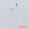 Simple Style Box Chain Tassel Drop Earrings For Women Long Dangle Earring Piercing Line Accessories Thin Mini Ear Jewelry - Image 28
