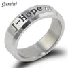 Army Jung Kook J-hope Jimin Jin Rap Monst Suga V Rm Rhinestone Titanium Steel Finger Ring Kpop Jewelry Gifts Inner 18mm - Image 3