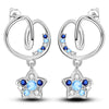 Women's Silver Snowflake Christmas Sparkling Zircon Winter Earrings Fit For Engagement Parties Jewelry - Image 26