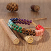 Ankle Bracelet for Women Double-Layer Braid Beach Accessories 7 Chakras Boho Turquoise Jewelry Black Green Red Summer Things - Image 3