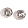 1 Pair Smooth Circle C Shape Clip Earrings For Women Lightweight Without Piercing Cartilage Ear Cuff Gold Silver Color Earrings - Image 13