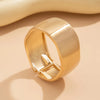 Chunky Heavy Wide Metal Water Drop Bangles for Women Gold Color Open Cuff Thick Irregular Wave Bangle Bracelet Jewelry - Image 18