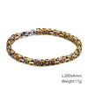 Powerful Versatile King Chain Men's Stainless Steel Rock Bracelet Punk Byzantine Chain Wrist Jewelry Gift - Image 13
