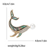 Shell and Dolphin Brooch in Multiple Colors - Image 17