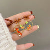 32 Style Colorful Enamel Cartoon Cute Rabbit Fox Ear Clips Funny Cat Bear Long Clip on Earrings Without Piercing for Women Girls - Image 15