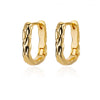 Star Earrings For Women Girl Stainless Steel Minimalist Hoop Piercing Y2K Jewelry - Image 29