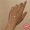Silver Flower CZ Sparking Zircon Bracelets For Women Minimalism Hand Chain Bracelets Jewelry Party Gift - Image 34