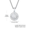 Men's Geometric Pendant Necklace with Stainless Steel Chain - Image 18
