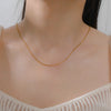Stainless Steel Chain Necklace in Paperclip Box or Twisted Link Styles - Image 55