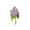 Elegant Botanical Enamel Flower Pins, Assorted Plant Lapel Brooches, Nature Badges for Clothing, Women's Accessories - Image 13