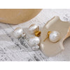316 Stainless Steel Imitation Pearl Beads Stud Earrings Daily Chic Japan Simple Ear Jewelry for Women - Image 6