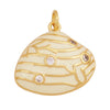 Marine Organism Sea Horse Turtle Fish Conch Shell Starfish Charm Pendant, 8K Gold Plated Zircon Jewelry Finding Supplies - Image 8