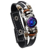 Constellations Luminous Leather Bracelet Retro Multi-layer Beaded Leather Bracelet Jewelry Gifts for Men Women Couples - Image 11
