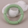 Colorful Acrylic Tube Bead Bangle with Elastic Fit - Image 42