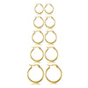 1Pair 10-100mm Classic Small/Big Hoop Earrings for Women Stainless Steel Simple Jewelry - Image 7