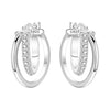 Silver Multi-layer Ear Ring Jewelry Versatile Hoop Earrings For Women Jewelry Birthday Party Gift - Image 15