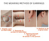 Silver Twisted Round Hoop Earrings for Women Jewelry Minimalist Geometric Accessories - Image 5