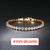 Hip Hop Iced Out 3/4/5mm Crystal Tennis Bracelet for Men Punk Zirconia Men's Chain on The Hand Streetwear Jewelry - Image 10