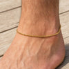 Stainless Steel Anklet for Men,Casual Silver Gold Color Ankles Chain Bracelet Figaro Chain Cuban Chain Anklet - Image 8