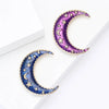 Beautiful Enamel Moon Brooches For Women Unisex 2-color Crescent-moon Party Casual Brooch Pins Gifts - Image 5
