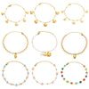 20+5cm Anklets for Women Stainless Steel Shell Starfish Imitation Pearl Leg Bracelets Gold Color Beach Summer Bodychain Jewelry - Image 6